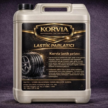 Korvia Gold Serisi Lastik Parlatıcı 5Lt