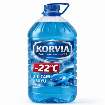 Korvia -22 Oto Cam Suyu 5Lt